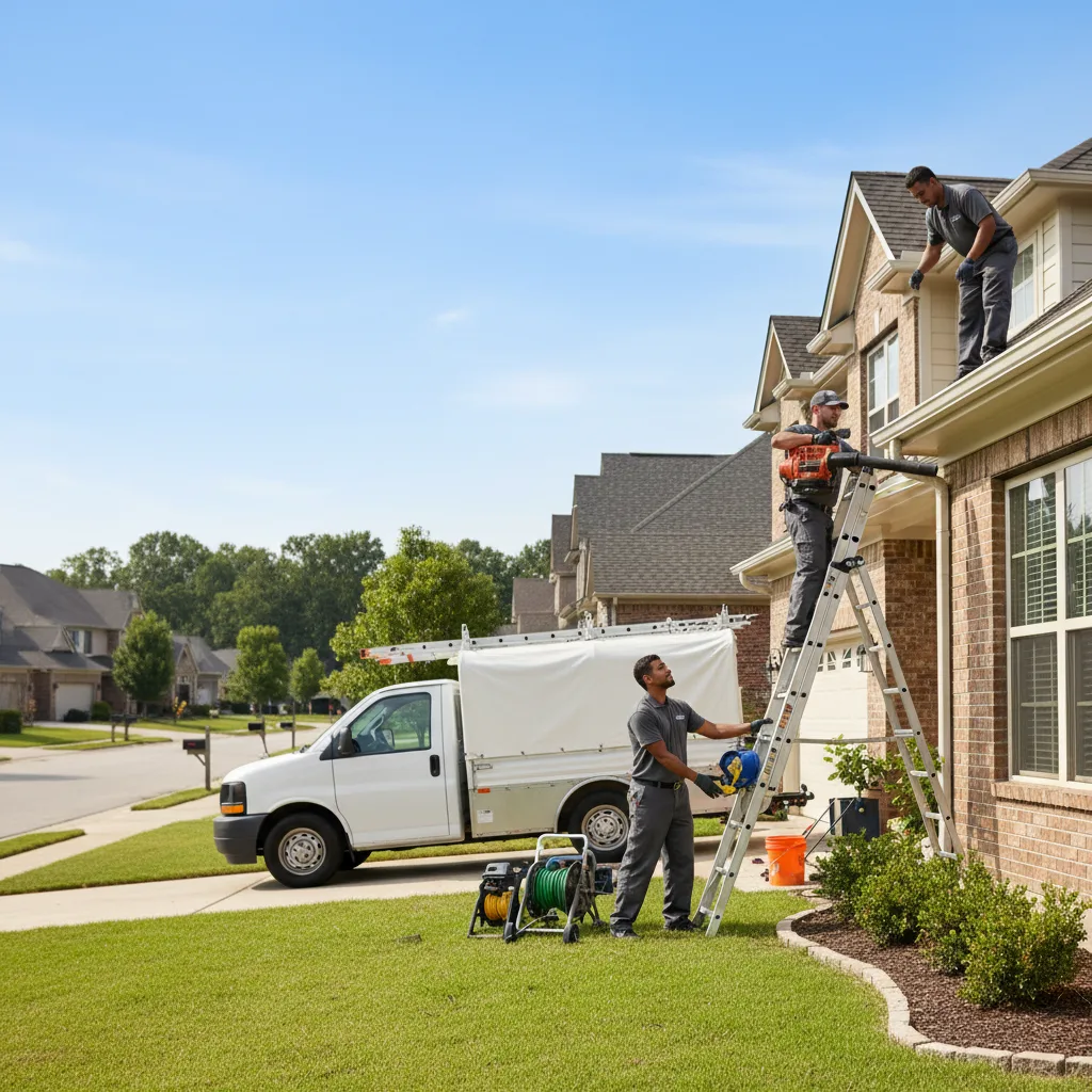 Home Gutter Service in Nederland, TX near me